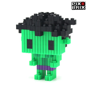 PixBrix 3D - Como hacer a Hulk con Pixel Block