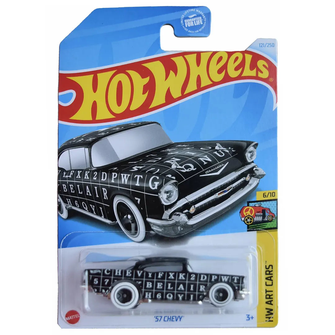 57 Chevy Art Cars 6/10 Hot Wheels – BlasterChile