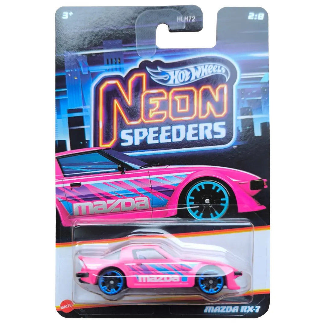 Na Mazda Rx-7 - Neon Speeders 2/8 - Hot Wheels – BlasterChile