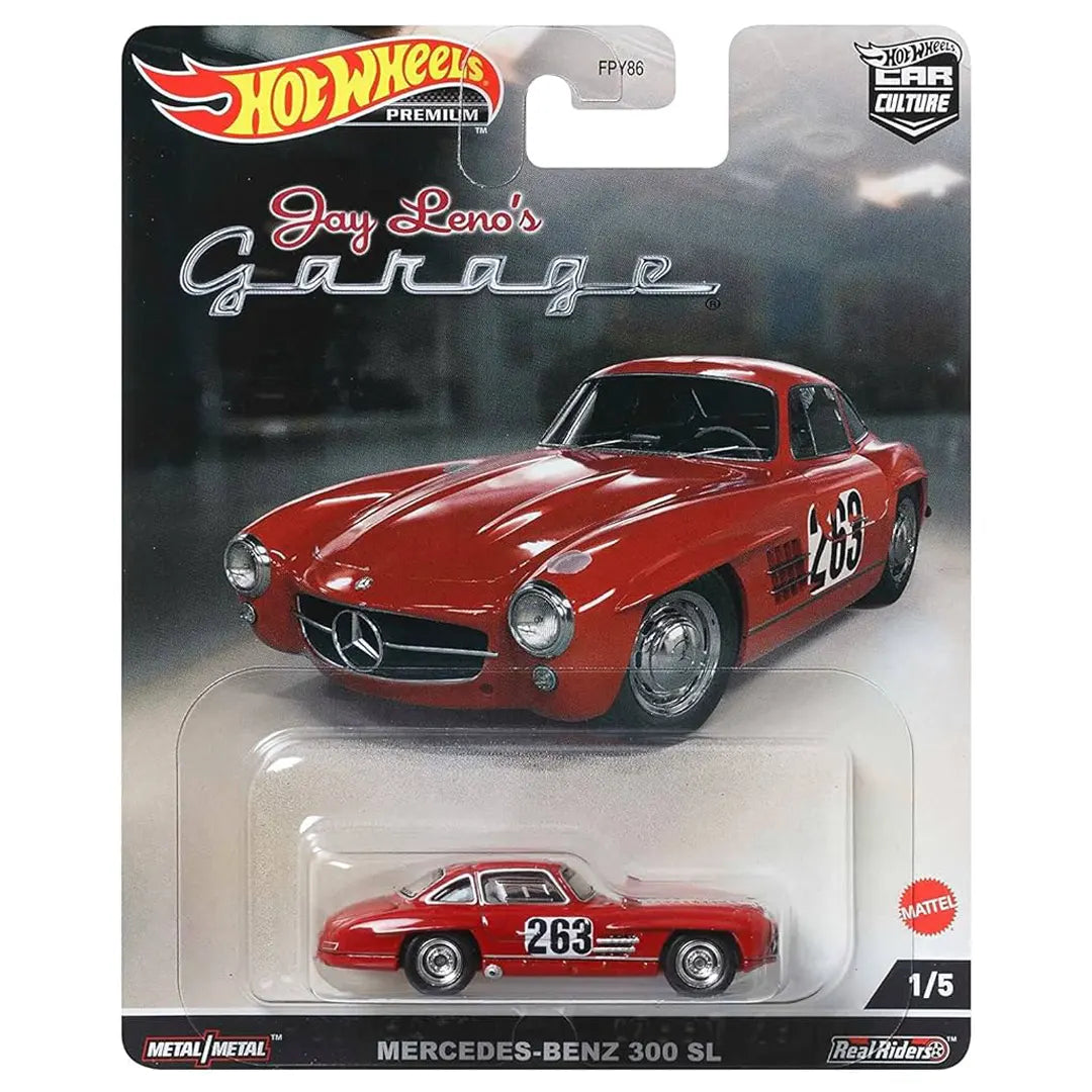 Mercedes Benz 300 Sl - Jay Leno Garage 1/5 - Hot Wheels – BlasterChile