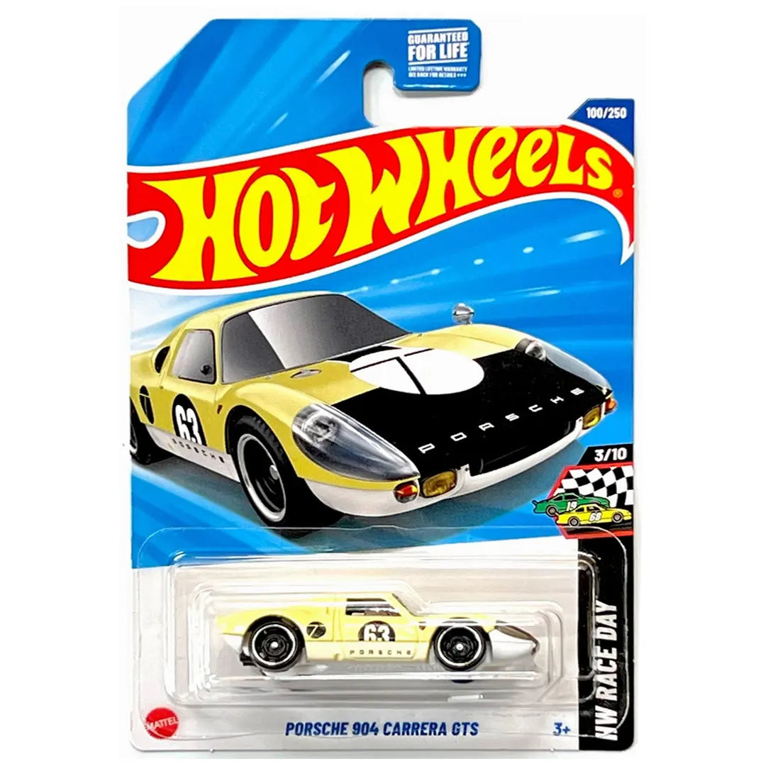 Porsche 904 Carrera GTS - Race Day 3/10 - Hot Wheels – BlasterChile