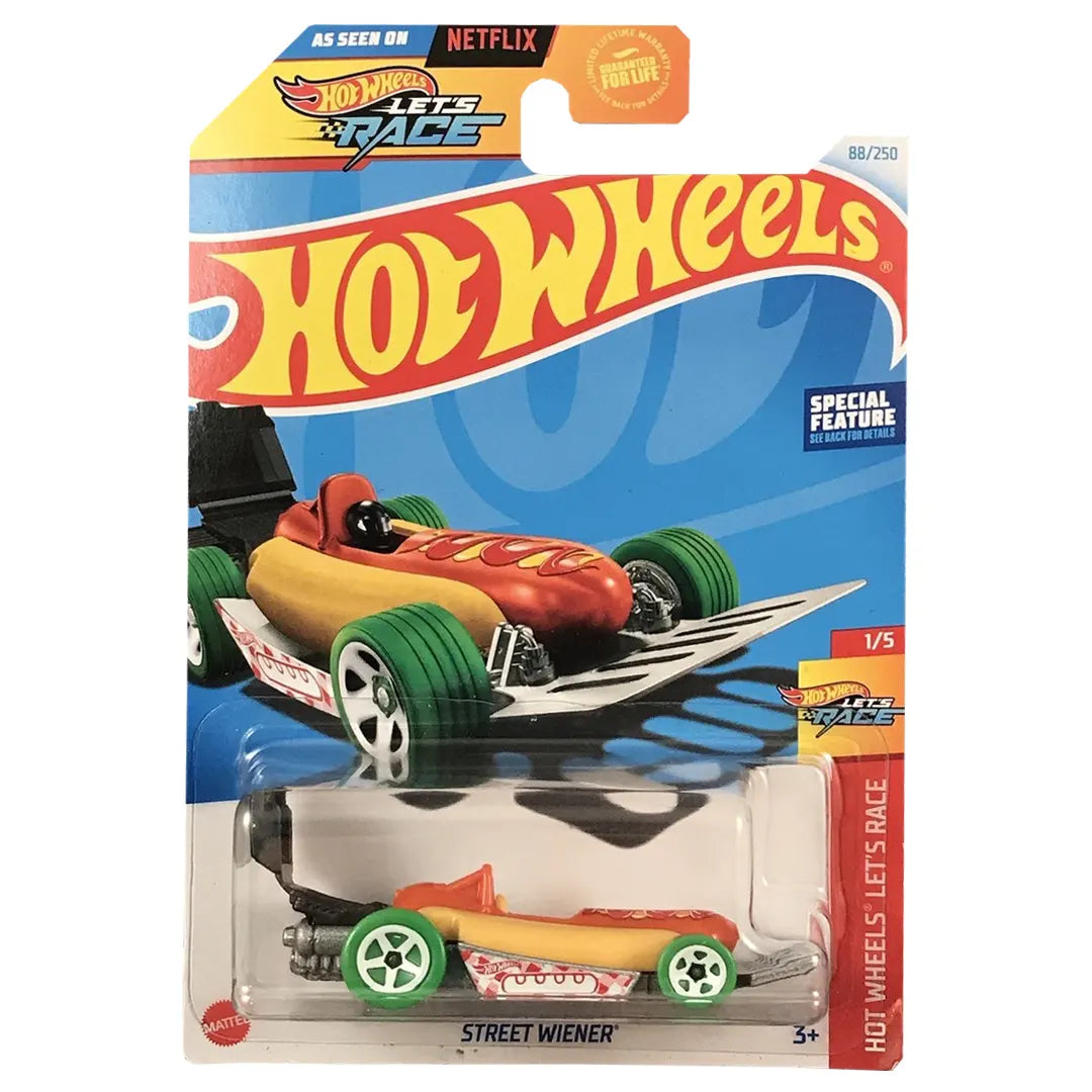 Hot Wheels - Street Wiener - Let's Race - HTC07 | Shopee Brasil