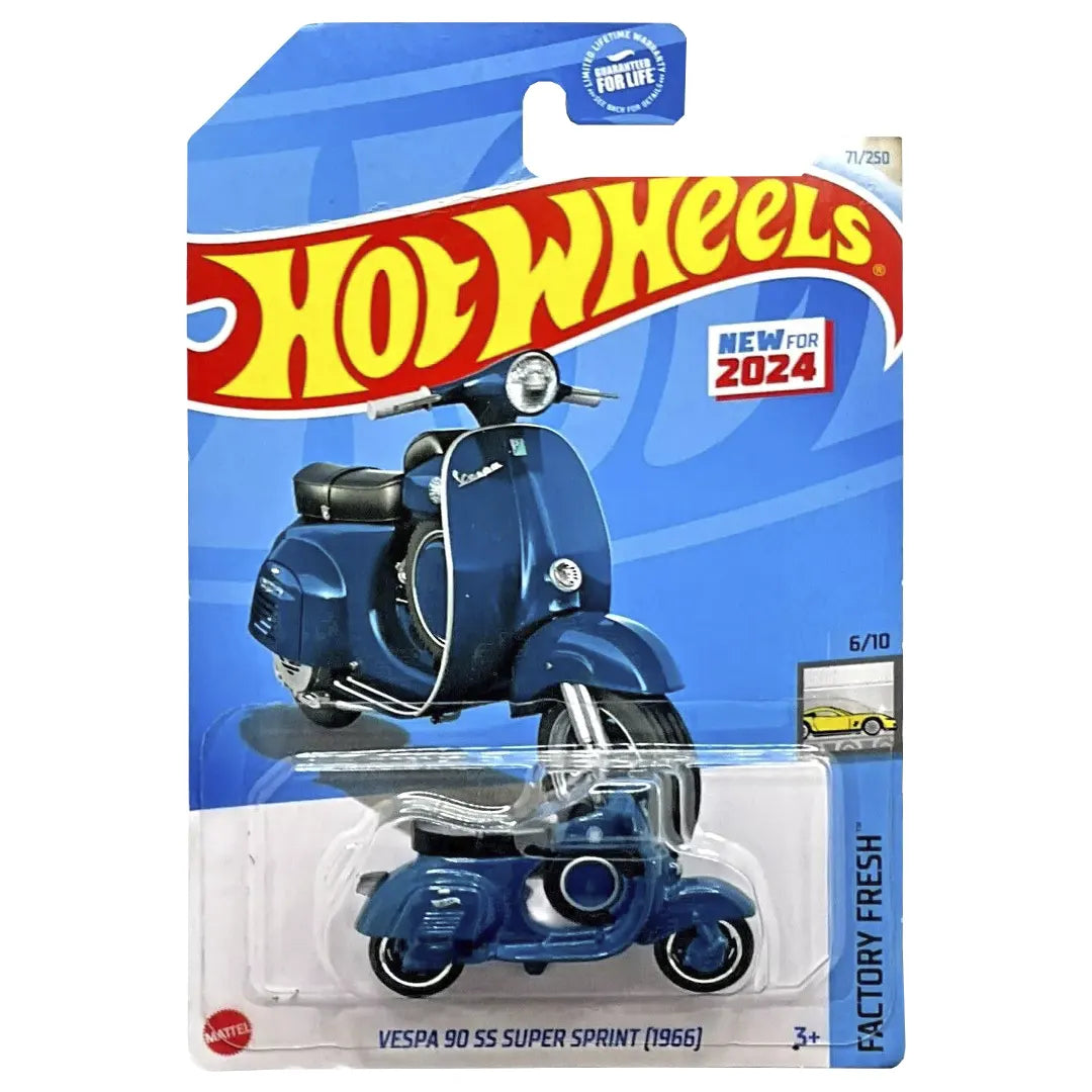 HOT WHEELS HRY52 VESPA 90 SS SUPER SPRINT (1966) 1/64 HOT WHEELS HOT WHEELS HRY52 VESPA 90 SS SUPER SPRINT (1966) 1/64 HOT WHEELS