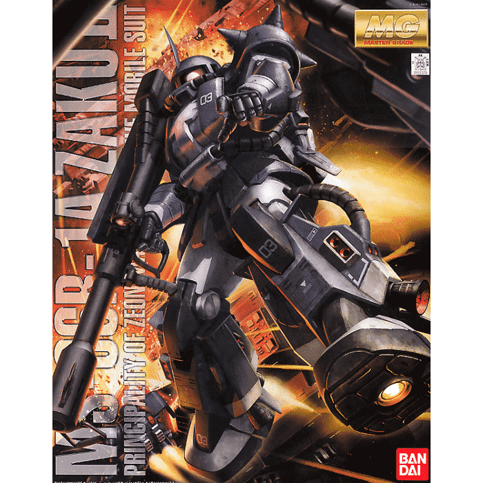 Maquette Plastique Bandai MG 1/100 MS-05B ZAKU I BLACK TRI-STARS - Gundam - Neuf Japon