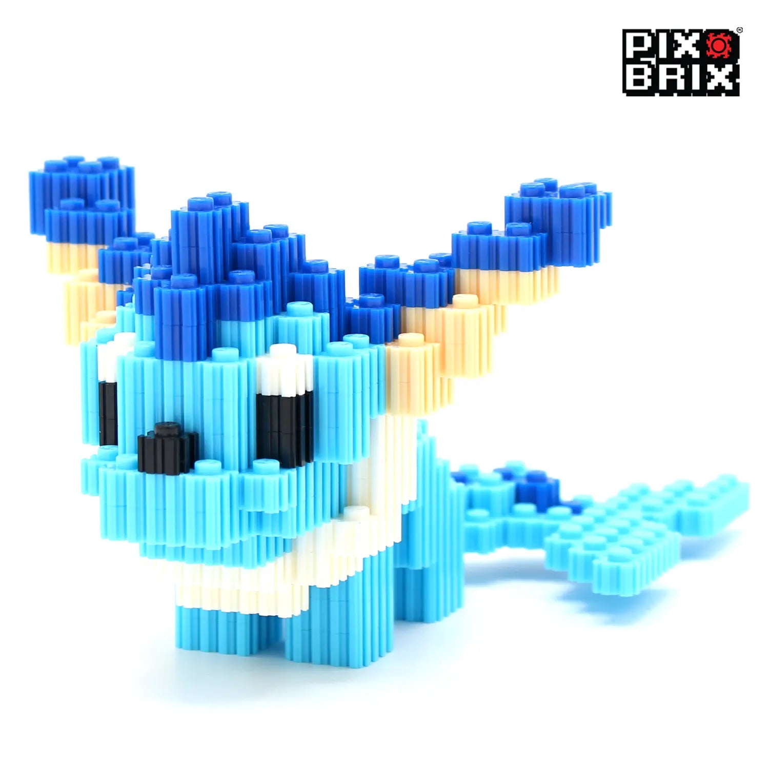 Vaporeon Armable 3D Pokemon Pix Brix – BlasterChile
