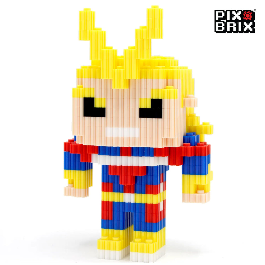 PixBrix 3D - Como hacer a All Might con Pixel Block