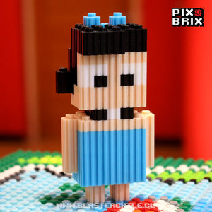 PixBrix 3D - Como hacer a Betty Marmol con Pixel Block