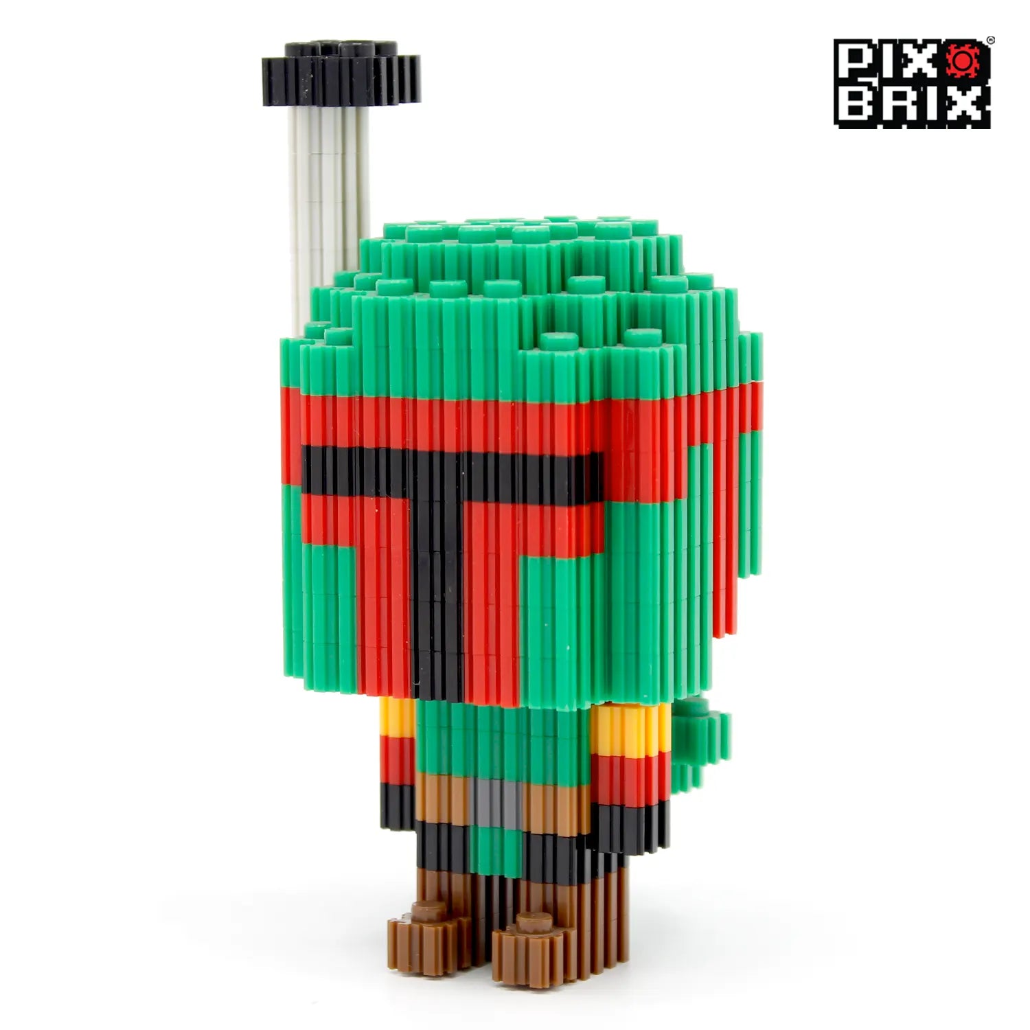 PixBrix 3D - Como hacer a Boba Fett con Pixel Block