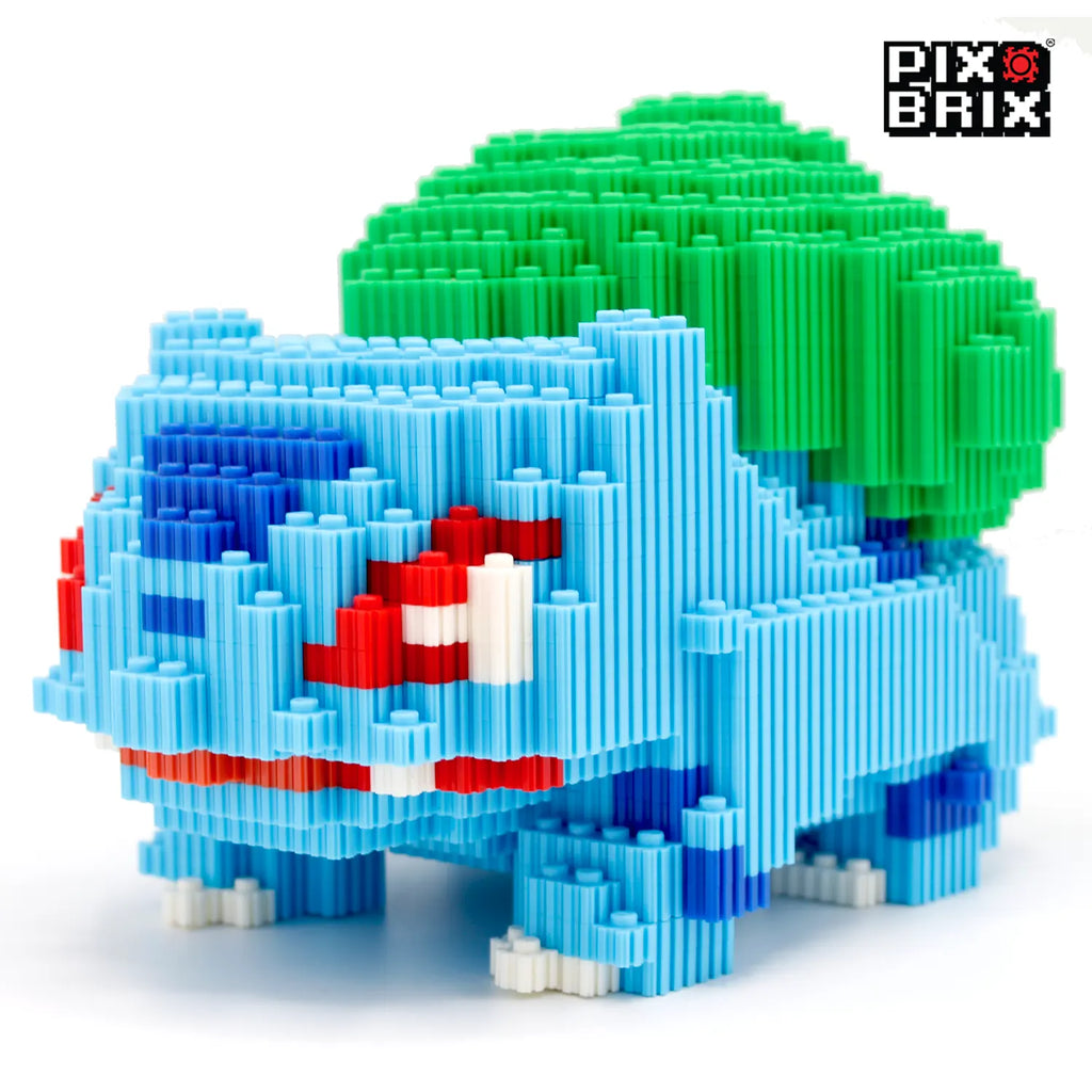 PixBrix 3D - Como hacer a  Bulbasaur Grande con Pixel Block