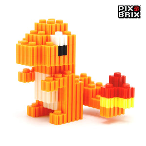 PixBrix 3D - Como hacer a Charmander pequeño con Pixel Block