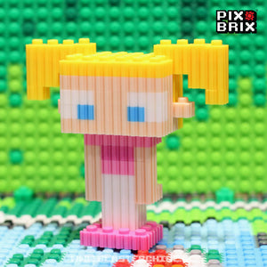 PixBrix 3D - Como hacer a Dee Dee con Pixel Block