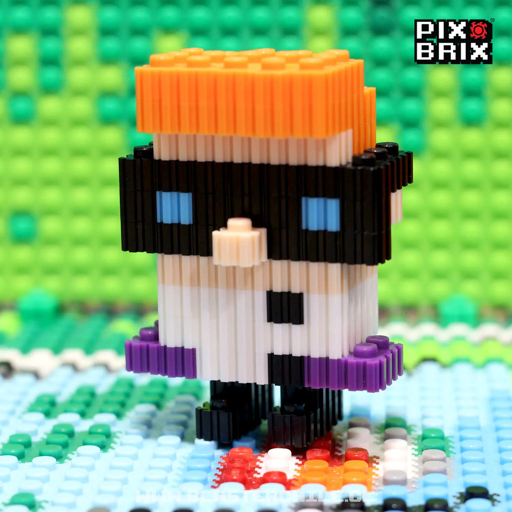 PixBrix 3D - Como hacer a Dexter con Pixel Block
