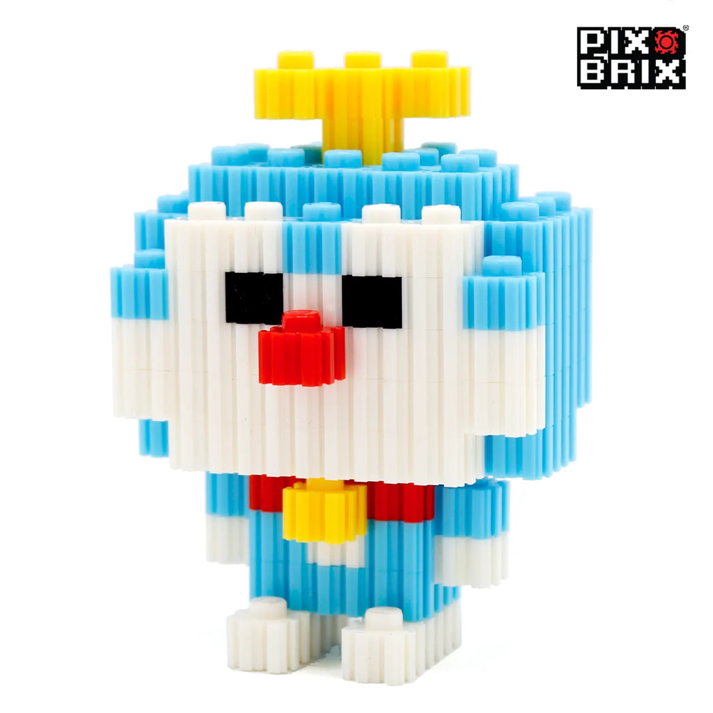 PixBrix 3D - Como hacer a Doraemon con Pixel Block