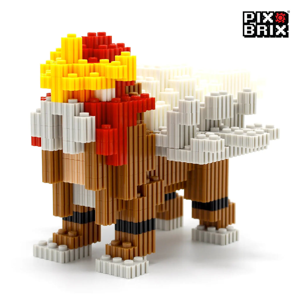 PixBrix 3D - Como hacer a Entei con Pixel Block