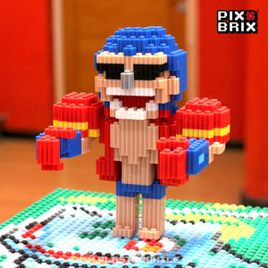 PixBrix 3D - Como hacer a Franky con Pixel Block