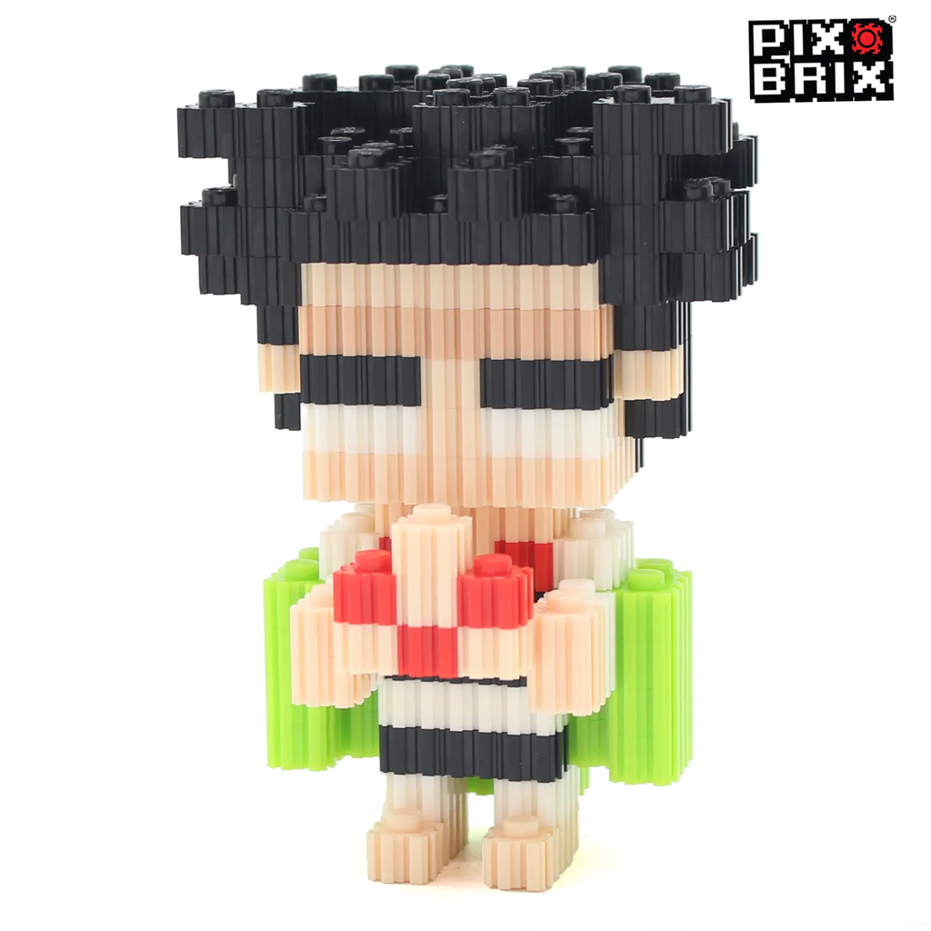 PixBrix 3D - Como hacer a Gyomei Himejima con Pixel Block