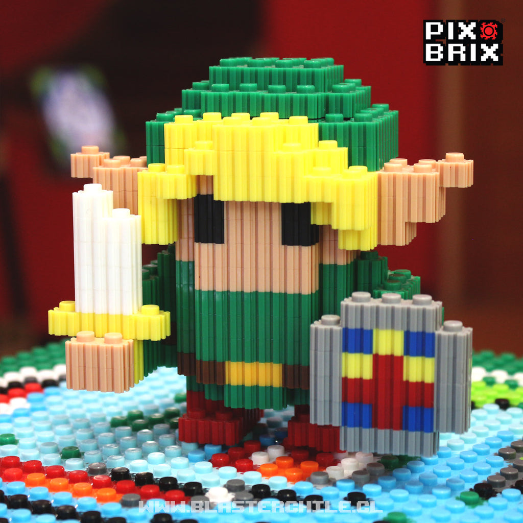 PixBrix 3D - Como hacer a Link GBA con Pixel Block