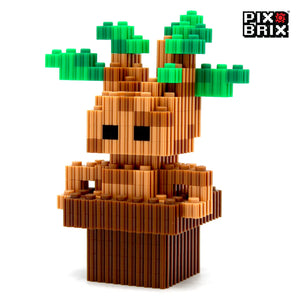 PixBrix 3D - Como hacer a Mandragora con Pixel Block