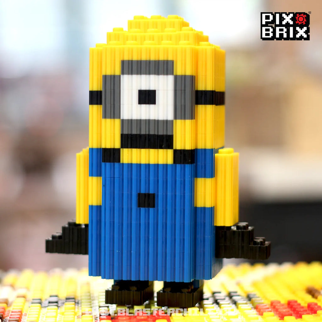 PixBrix 3D - Como hacer a Stuart con Pixel Block