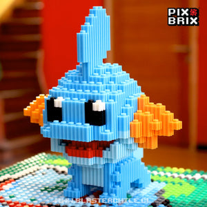 PixBrix 3D - Como hacer a Mudkip con Pixel Block