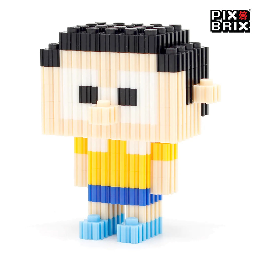 PixBrix 3D - Como hacer a Nobita con Pixel Block