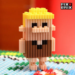 PixBrix 3D - Como hacer a Pablo Marmol con Pixel Block