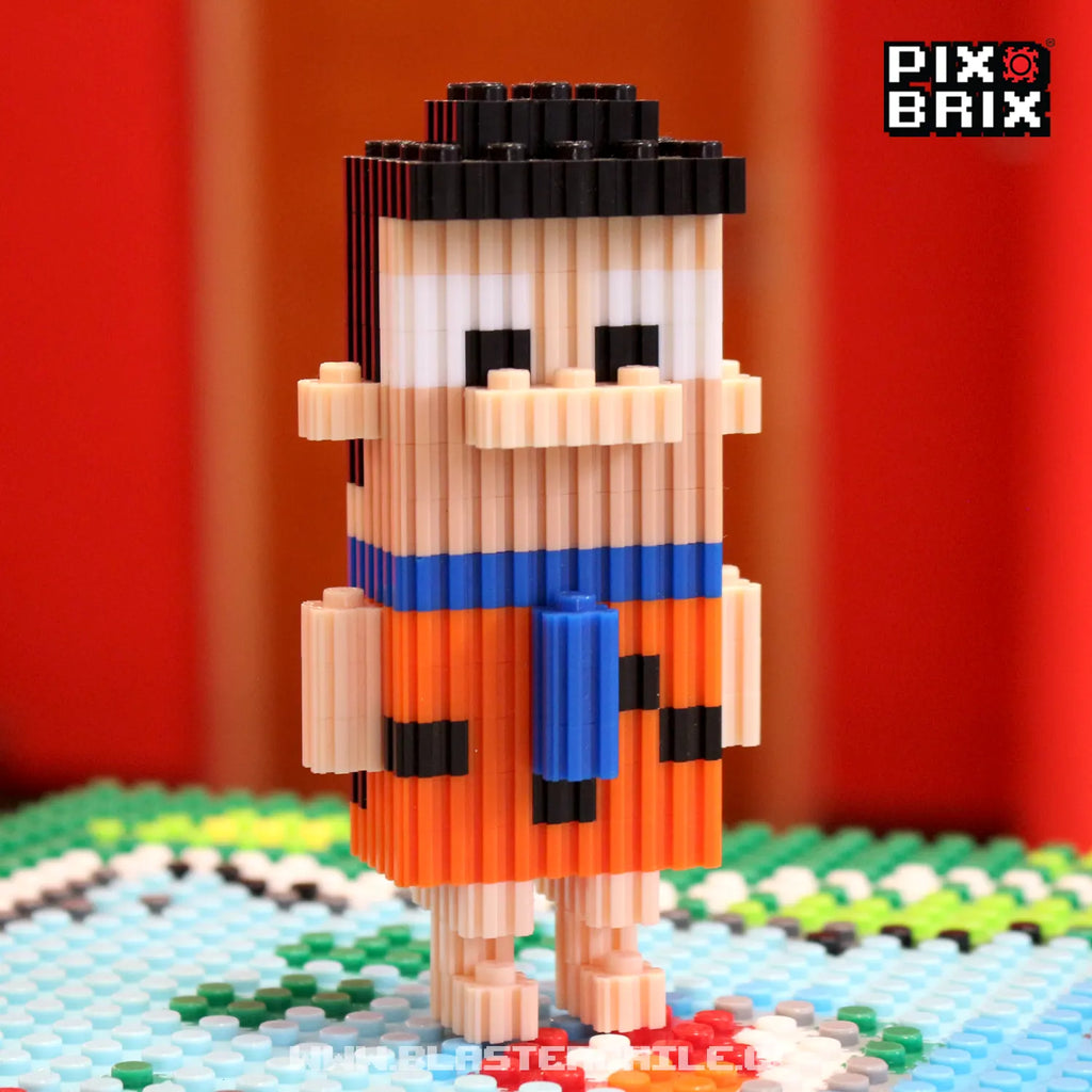 PixBrix 3D - Como hacer a Pedro Picapiedra con Pixel Block