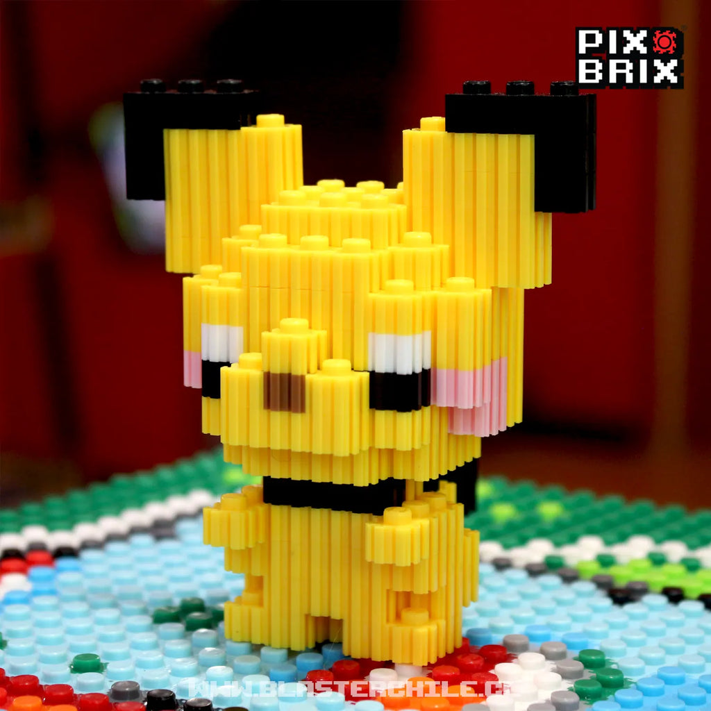 PixBrix 3D - Como hacer a Pichu con Pixel Block