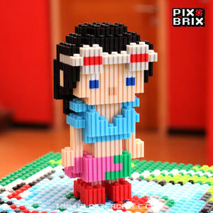 PixBrix 3D - Como hacer a Robin con Pixel Block