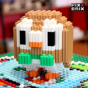 PixBrix 3D - Como hacer a Rowlet con Pixel Block