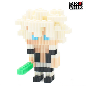PixBrix 3D - Como hacer a Sanemi Shinazugawa con Pixel Block