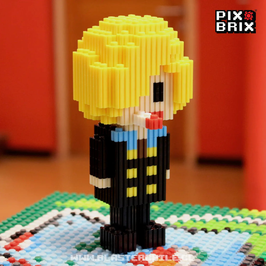 PixBrix 3D - Como hacer a Sanji con Pixel Block