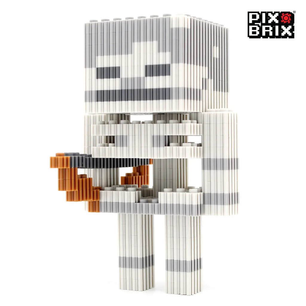 PixBrix 3D - Como hacer a Skeleton Minecraft con Pixel Block