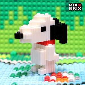 PixBrix 3D - Como hacer a Snoopy con Pixel Block