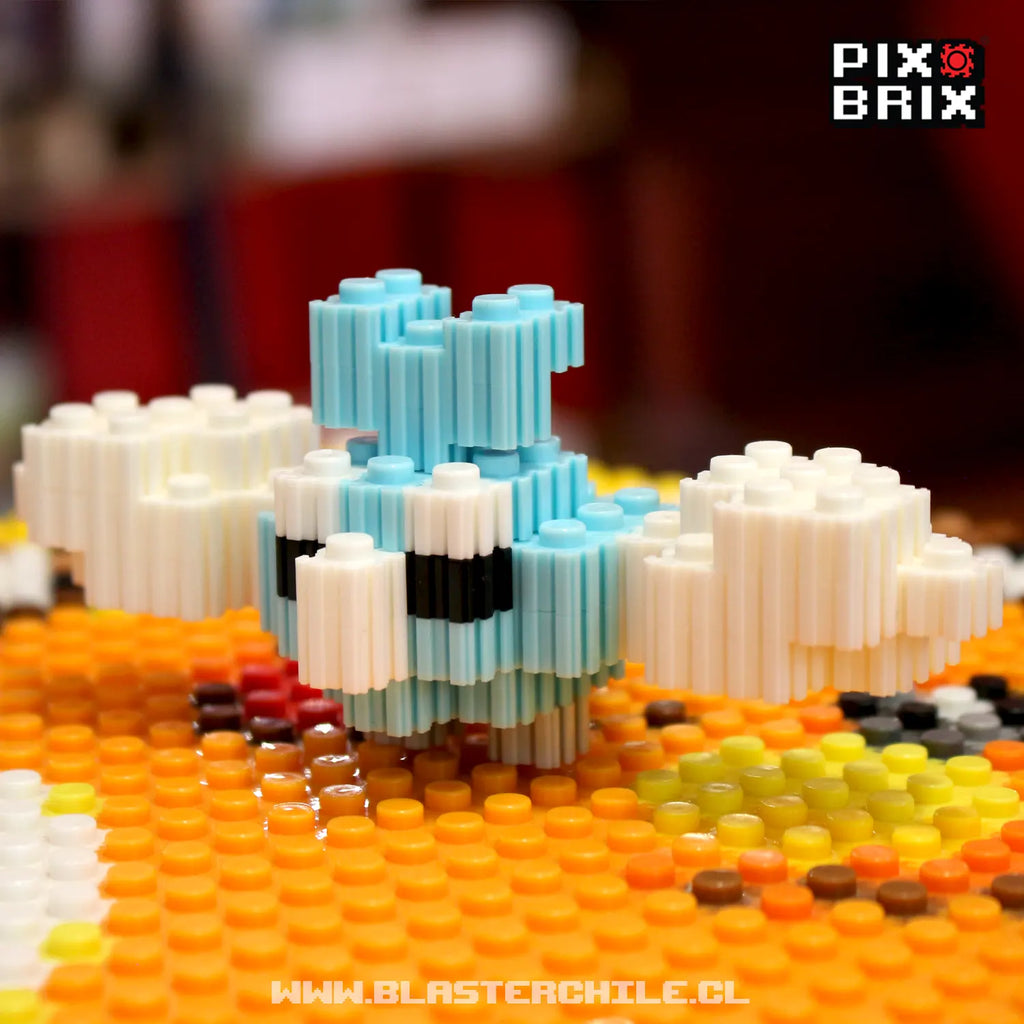 PixBrix 3D - Como hacer a Swablu con Pixel Block