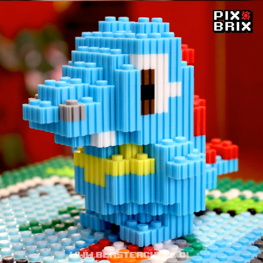 PixBrix 3D - Como hacer a Totodile con Pixel Block