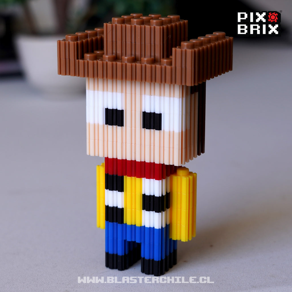 PixBrix 3D - Como hacer a Woody con Pixel Block