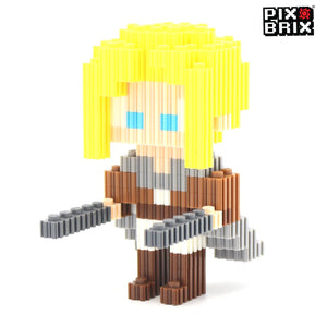PixBrix 3D - Como hacer a Annie Leonhart con Pixel Block