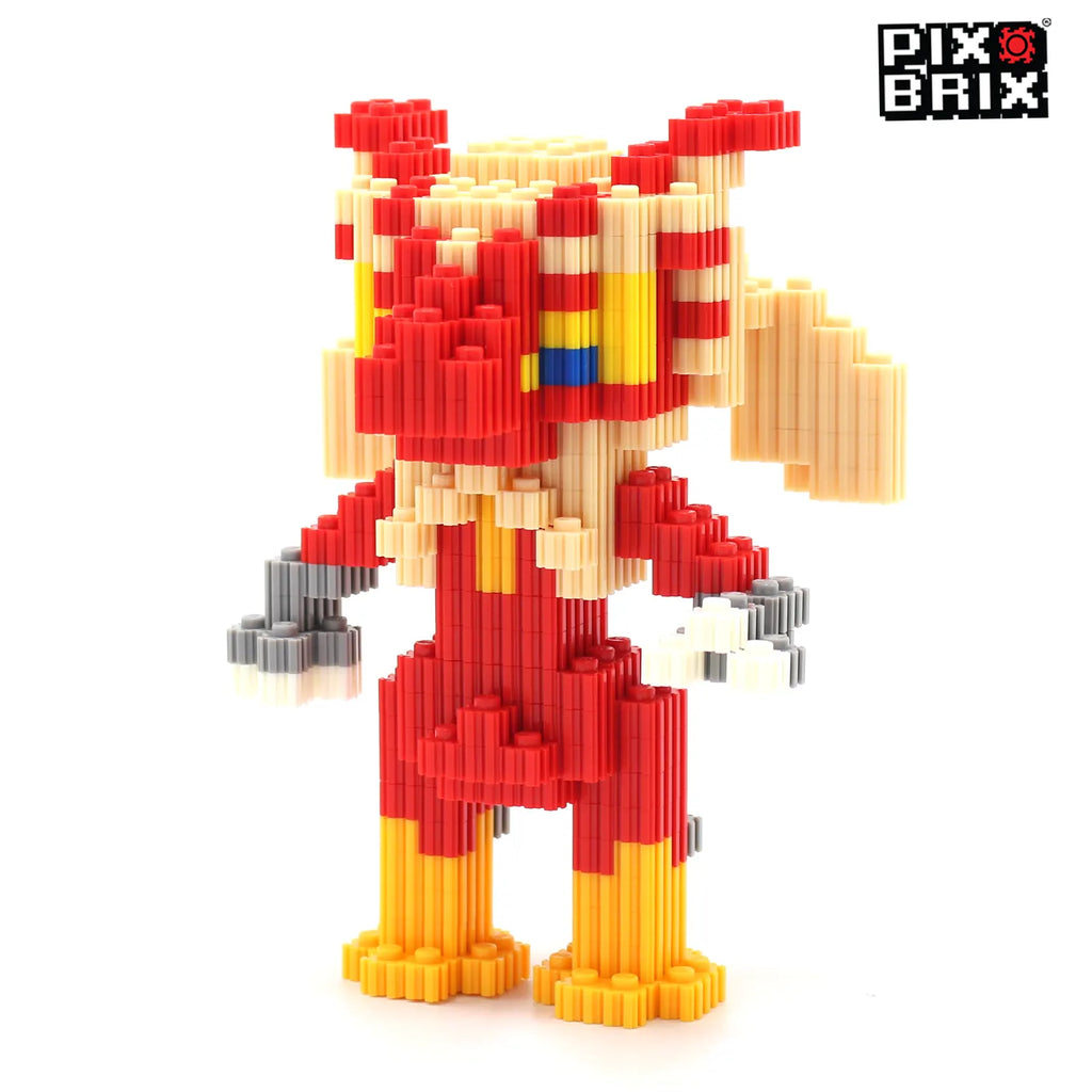 PixBrix 3D - Como hacer a Blaziken con Pixel Block