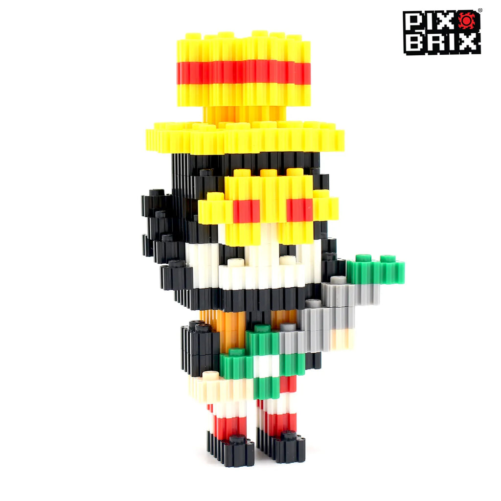 PixBrix 3D - Como hacer a Brook Pequeño con Pixel Block