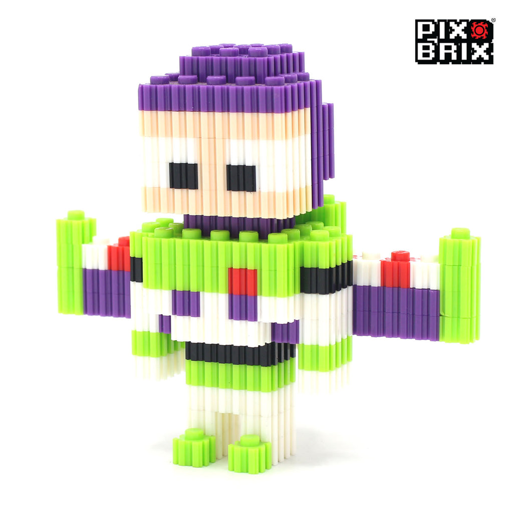 PixBrix 3D - Como hacer a Buzz Lightyear con Pixel Block