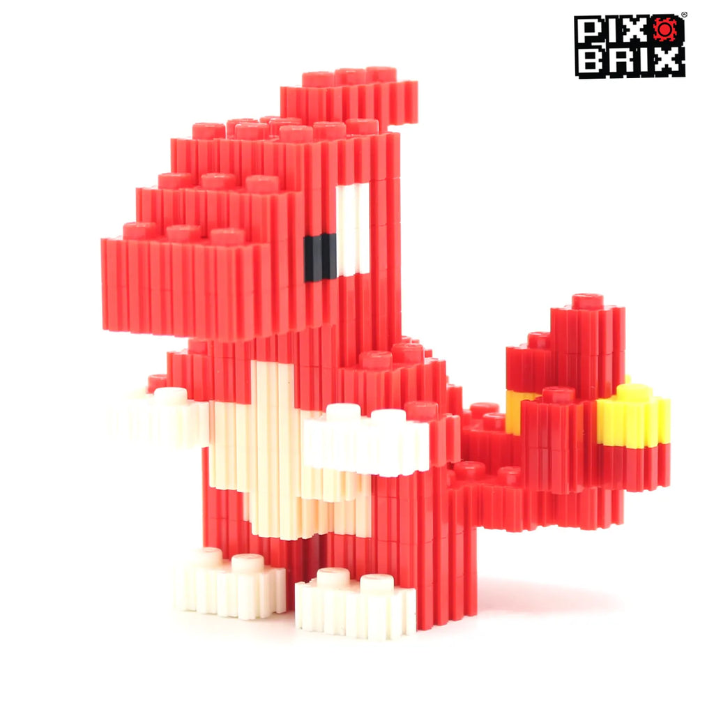 PixBrix 3D - Como hacer a Charmeleon con Pixel Block