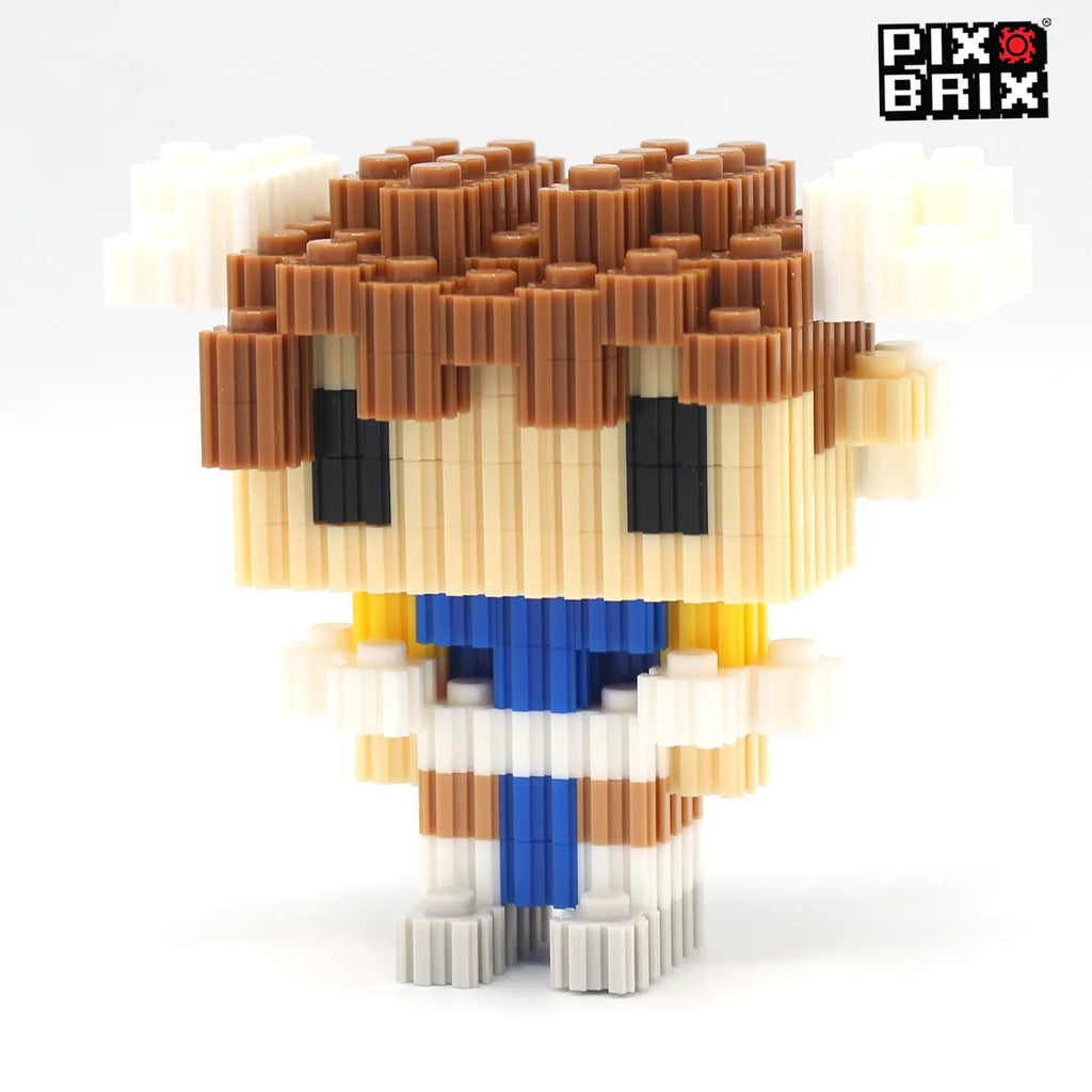 PixBrix 3D - Como hacer a Chun Li con Pixel Block