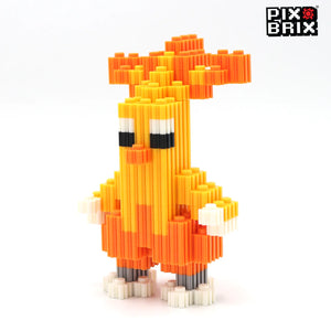 PixBrix 3D - Como hacer a Combusken con Pixel Block