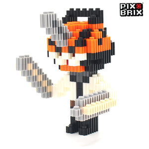 PixBrix 3D - Como hacer a Denji con Pixel Block