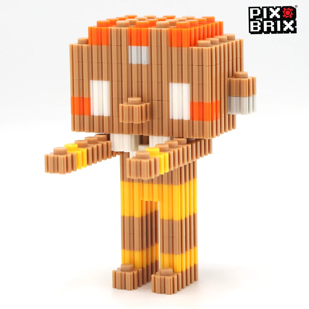 PixBrix 3D - Como hacer a Dhalsim con Pixel Block