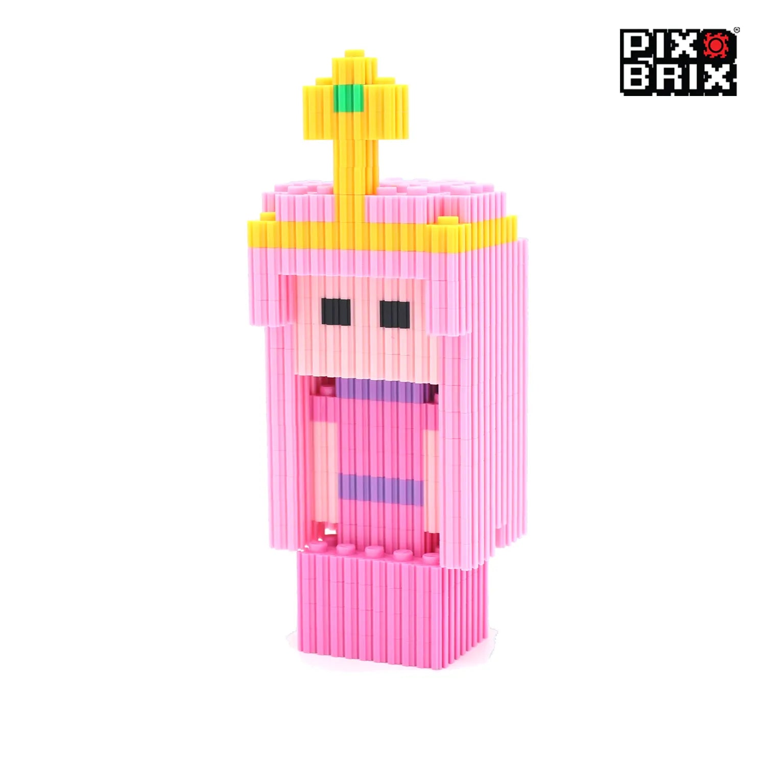 PixBrix 3D - Como hacer a Dulce Princesa con Pixel Block