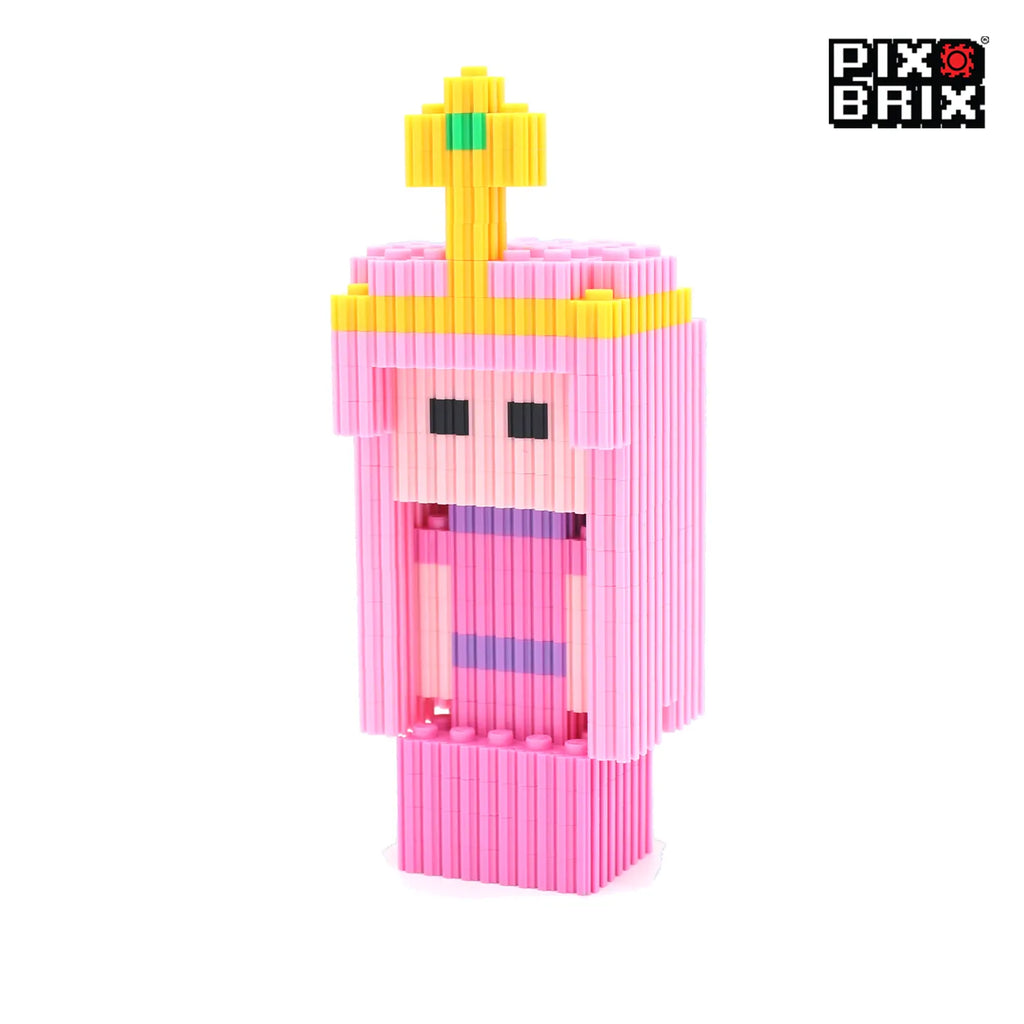 PixBrix 3D - Como hacer a Dulce Princesa con Pixel Block