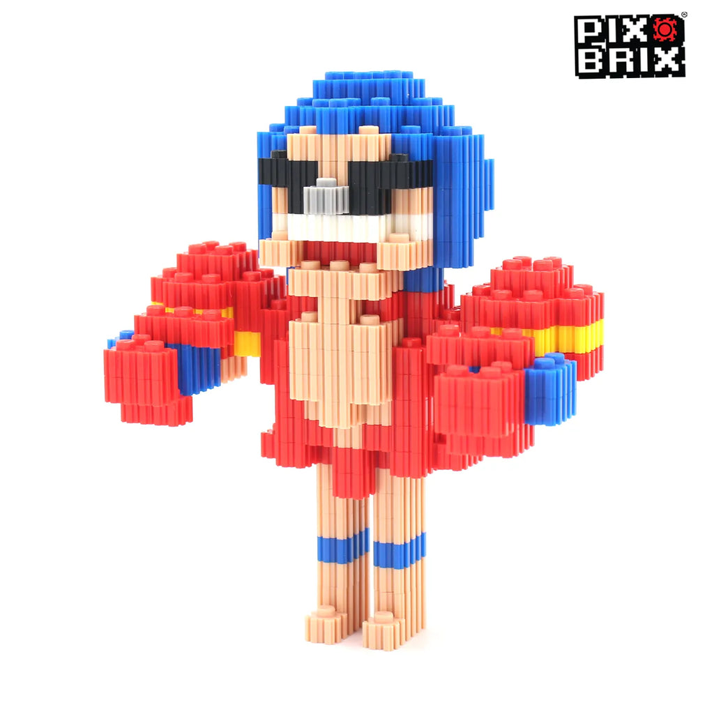 PixBrix 3D - Como hacer a Franky Pequeño con Pixel Block