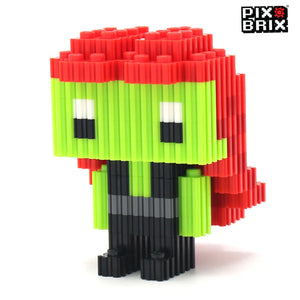 PixBrix 3D - Como hacer a Gamora con Pixel Block